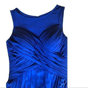 Bill Levkoff Bridesmaid/ Party/special event Dress in Cobalt Blue  Sz 10